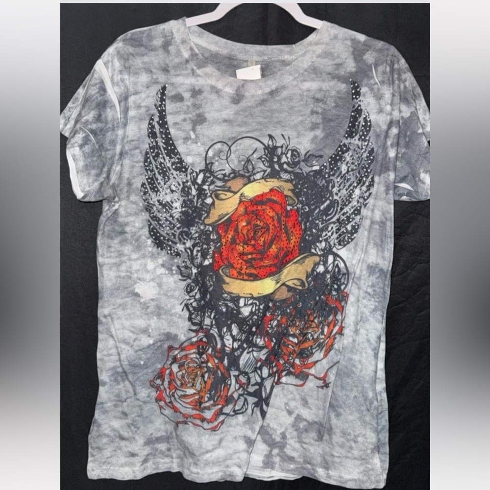 Graphic Short Sleeve Tee - Gray
